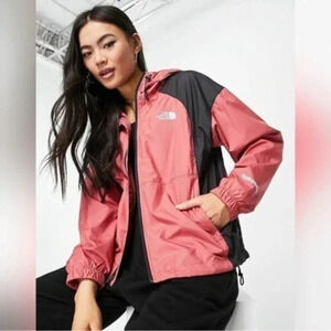 The North Face Hydrenaline™ Wind Jacket Windbreakers Rose/Black Womens B1590
